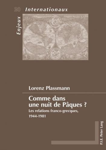 Comme dans une nuit de Pâques ? 